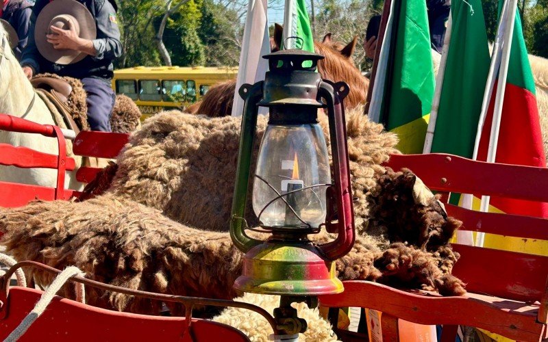 Centelha da Chama Crioula percorreu 650 quilômetros até Dois Irmãos. | abc+