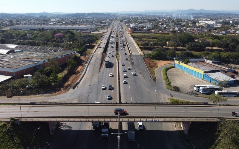 Liberação das pontes sobre Rio dos Sinos vai ajudar a reduzir congestionamentos na BR