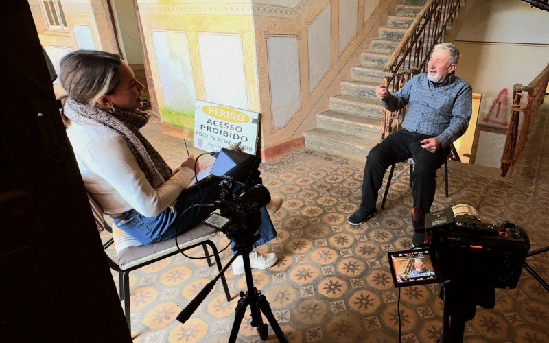 Gravações do documentário Seminário São José – Berço de Humanidades