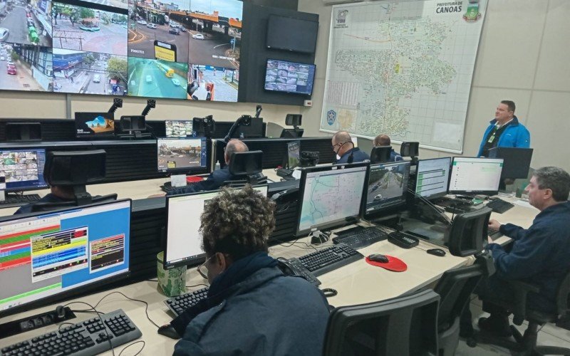 Centro Integrando de Comando e Controle (CICC) é o coração do ambicioso projeto da Secretaria de Segurança de Canoas