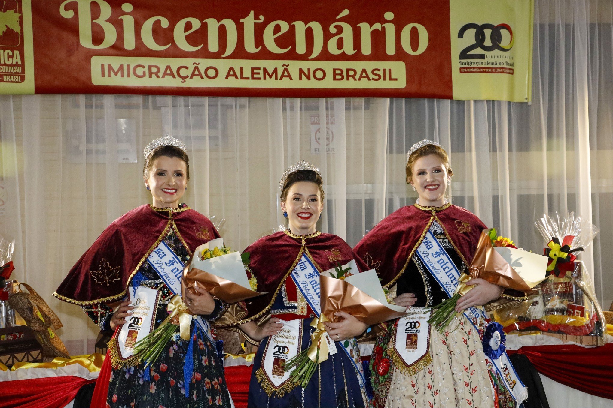 Saiba quem são as soberanas escolhidas para formar a corte do Bicentenário da Imigração Alemã