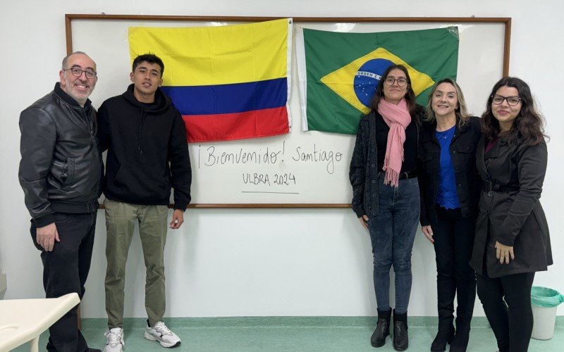 Santiago Rivera é estudante da Universidad Colegio Mayor de Cundinamarca