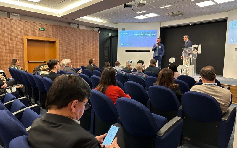 Candidato do PP, Gustavo Finck fechou a programação nesta terça-feira (3)