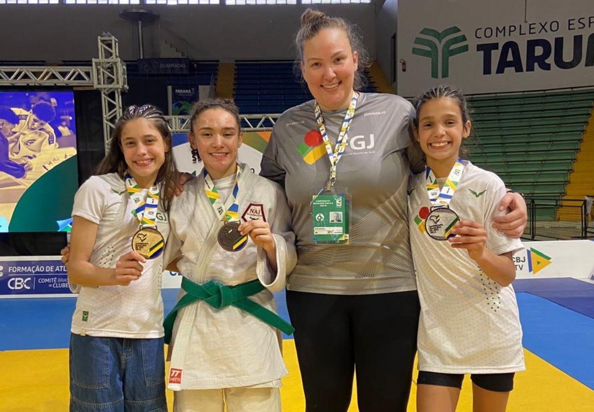 Atletas de Novo Hamburgo são medalhistas no Campeonato Brasileiro de Judô sub-13 e sub-15