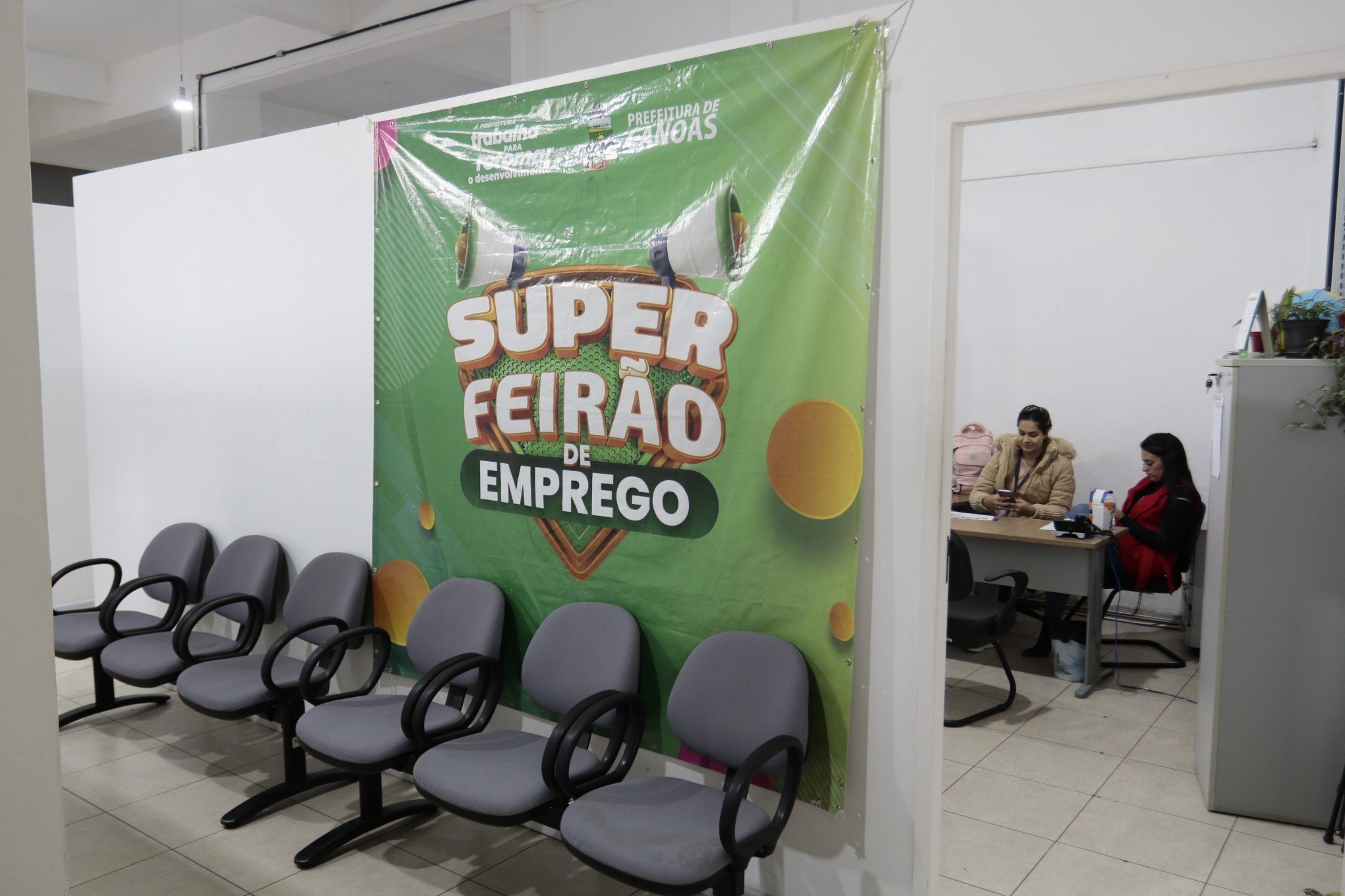 Feirão de Emprego em Canoas tem pouca procura nesta quarta-feira (4)