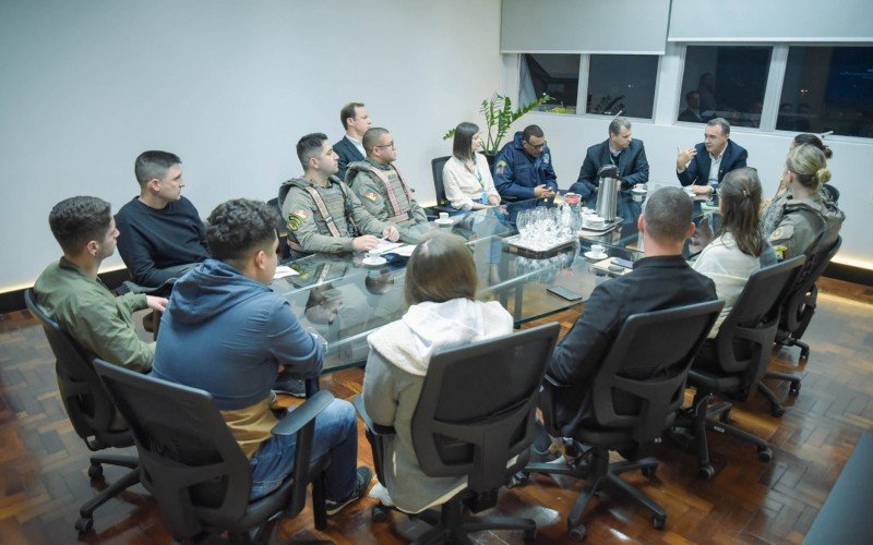 Encontro aconteceu na universidade Feevale na quarta-feira e reuniu Brigada Militar, Polícia Civil, Guarda Municipal e Comando Rodoviário da Brigada Militar | abc+