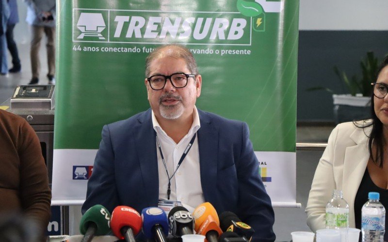 Diretor-presidente da Trensurb, Ernani Fagundes