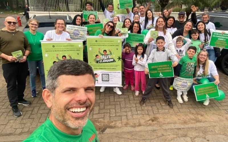 Pedágio Solidário foi realizado no centro de São Leopoldo