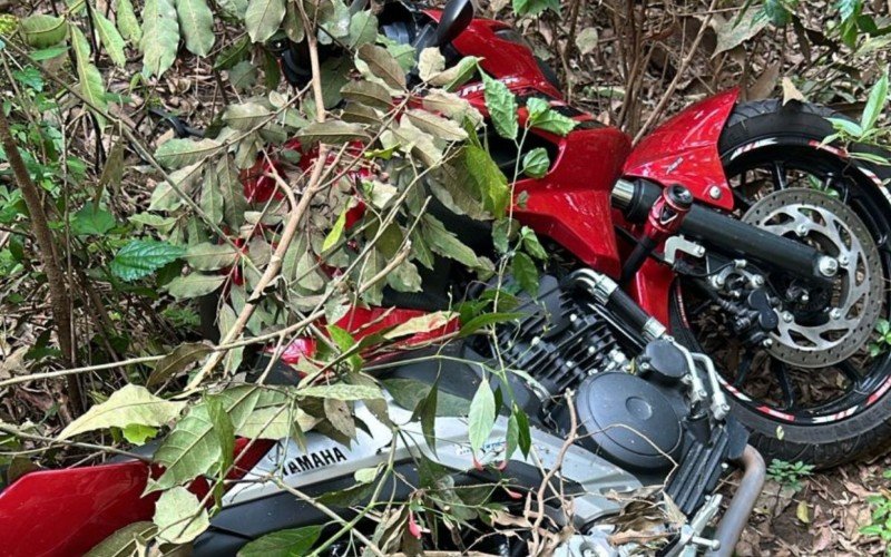Moto roubada da vítima foi recuperada pela Polícia Civil | abc+