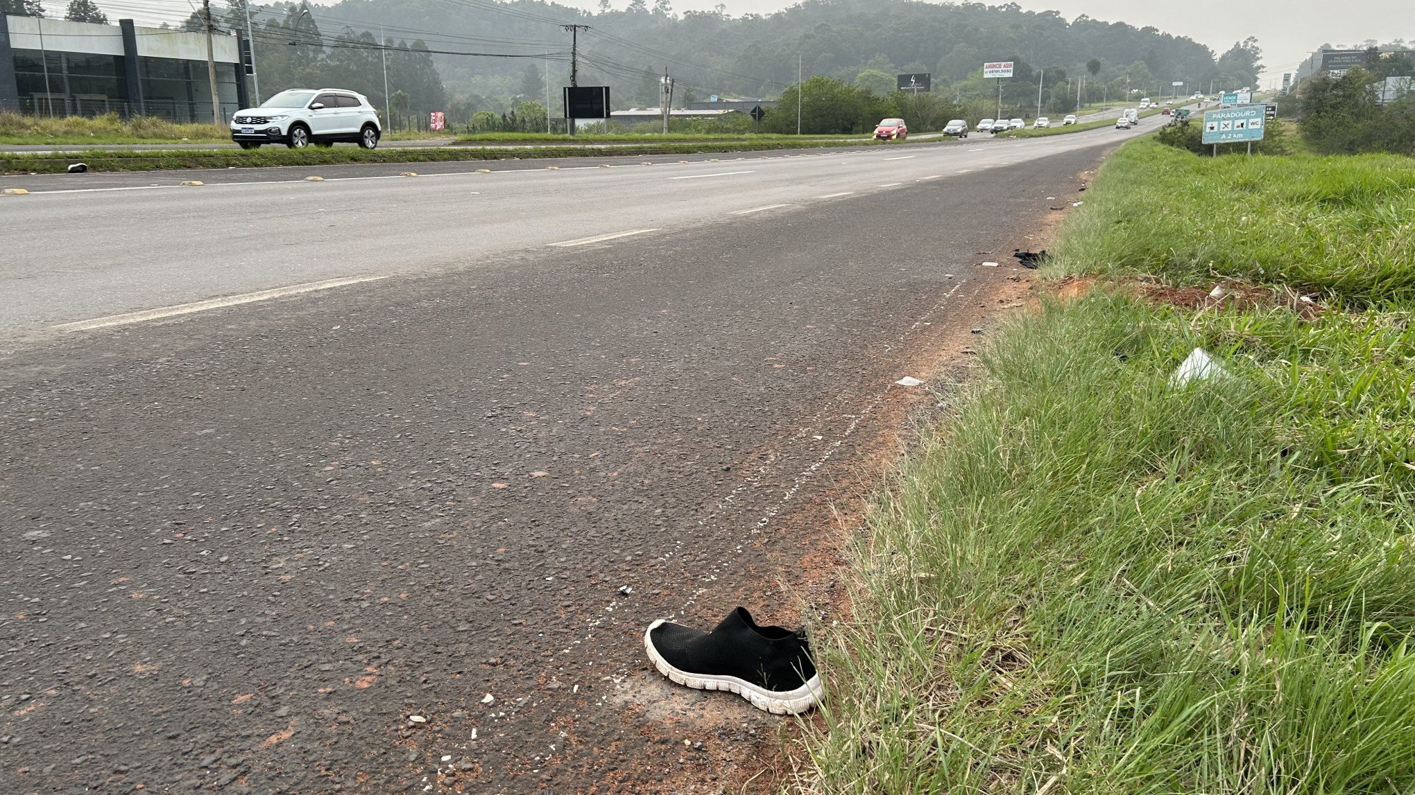 RS-239: Identificada pedestre que morreu em acidente com moto na rodovia