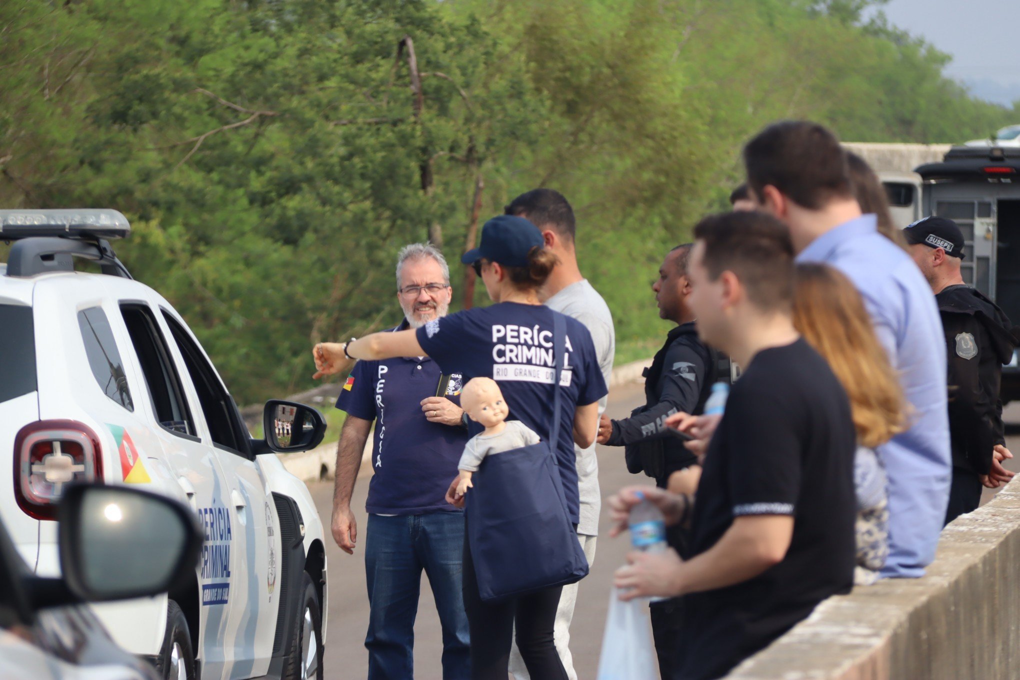 IGP detalha reconstituição do caso de homem que atirou bebê para fora de carro e atropelou ex