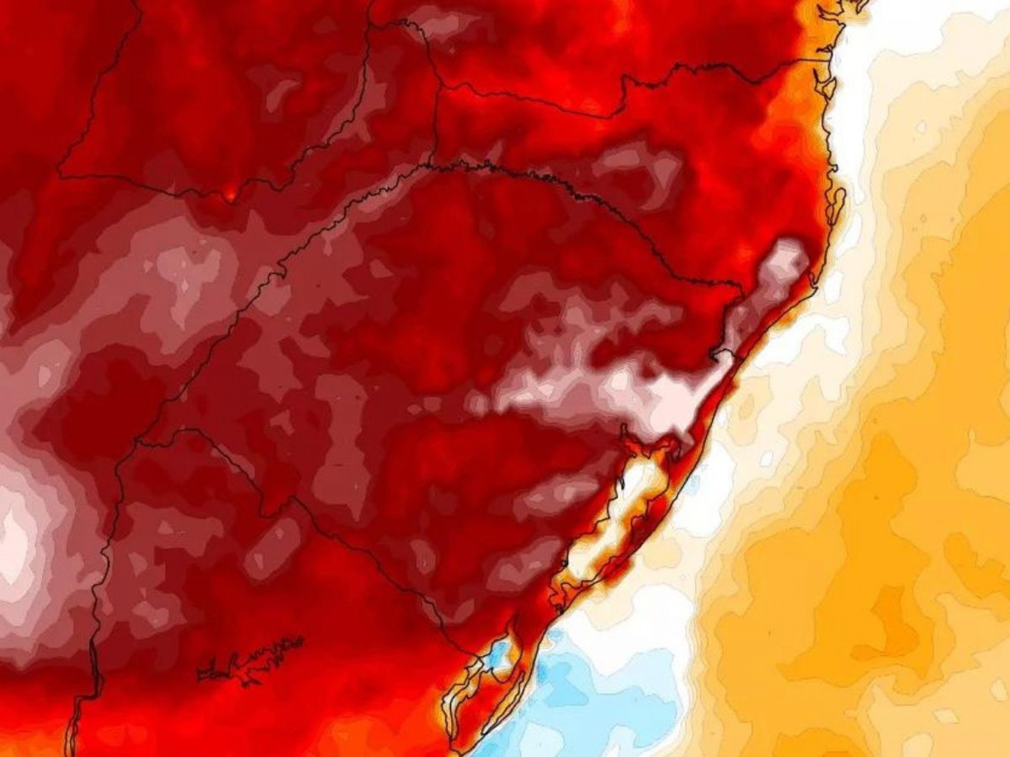 ONDA DE CALOR: Com ar seco como deserto, Brasil será o lugar mais quente do Hemisfério Sul nesta semana