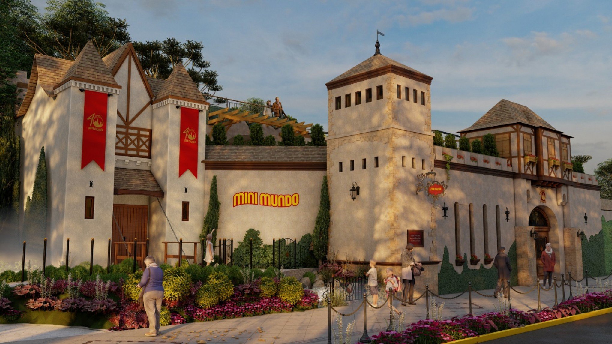 Tradicional parque de miniaturas de Gramado contará com novo castelo de entrada; veja detalhes