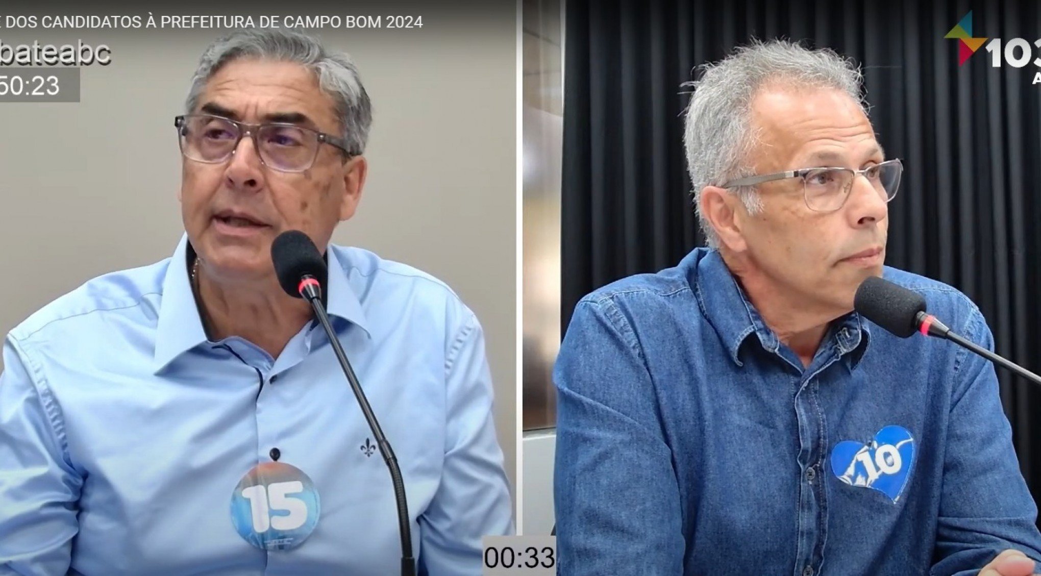 VÍDEO: Giovani Feltes na primeira rodada do debate dos candidatos à Prefeitura de Campo Bo