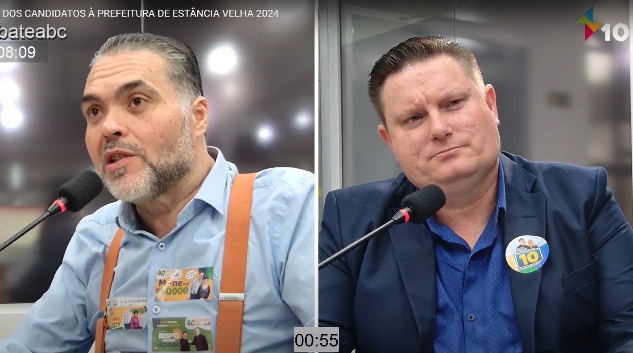 VÍDEO: Alessandro Gil no debate dos candidatos à Prefeitura de Estância Velha