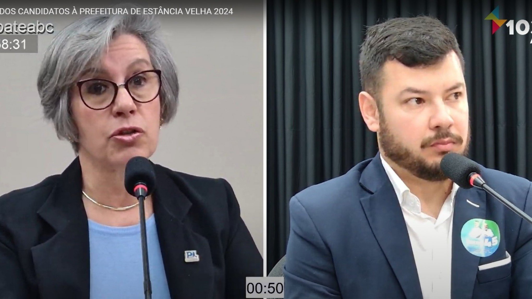 VÍDEO: Dra. Maria Regina no debate dos candidatos à Prefeitura de Estância Velha