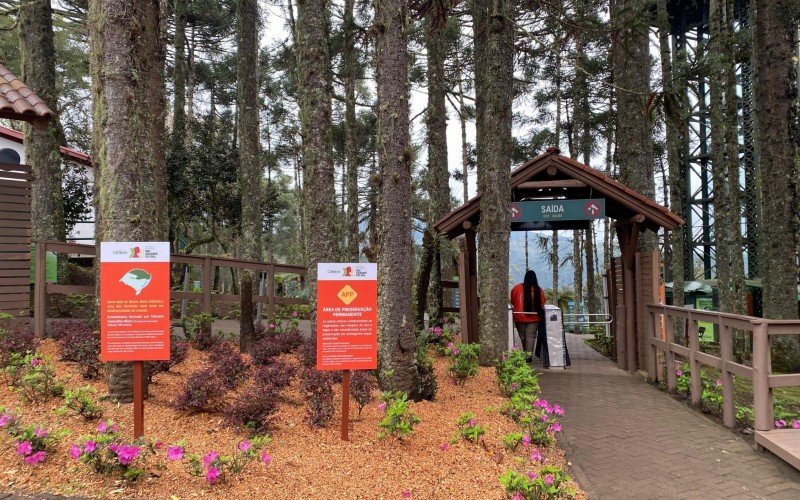 Melhorias realizadas na concessão do Parque do Caracol