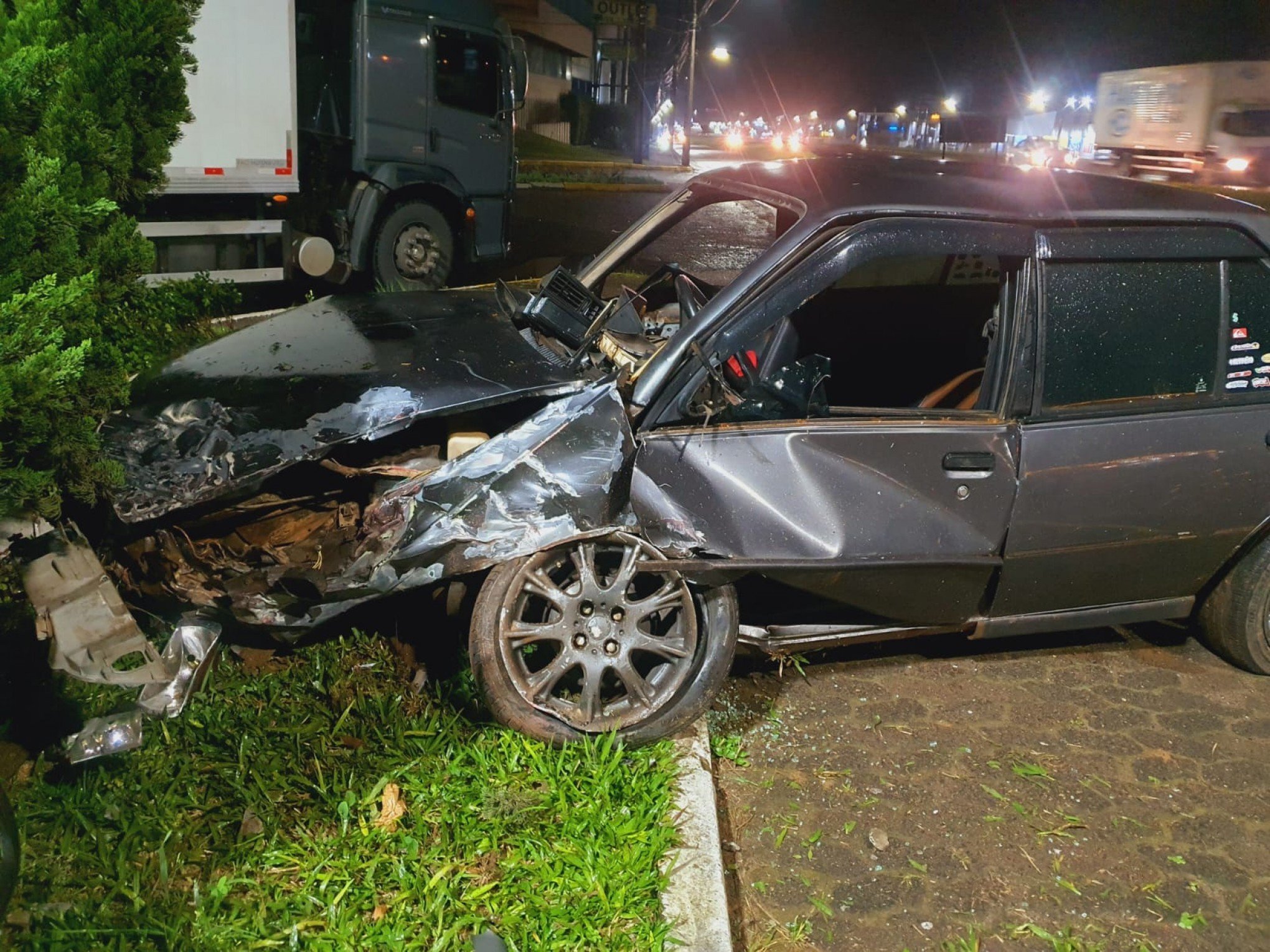 RS-239: Rodovia tem mais uma colisão com ferido e total é de 5 acidentes em menos de 24 horas