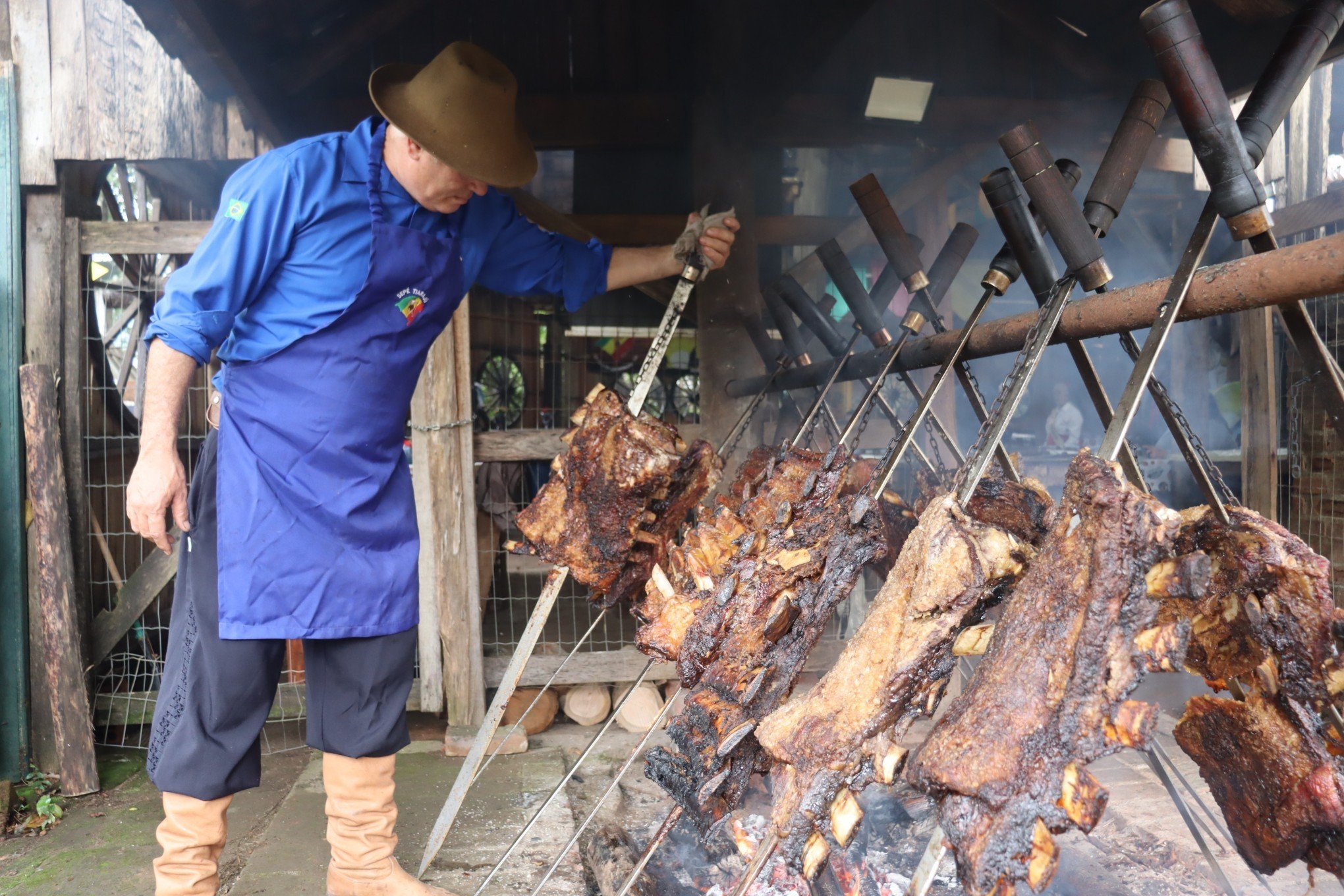 SEMANA FARROUPILHA: Culinária típica é uma das atrações nos acampamentos