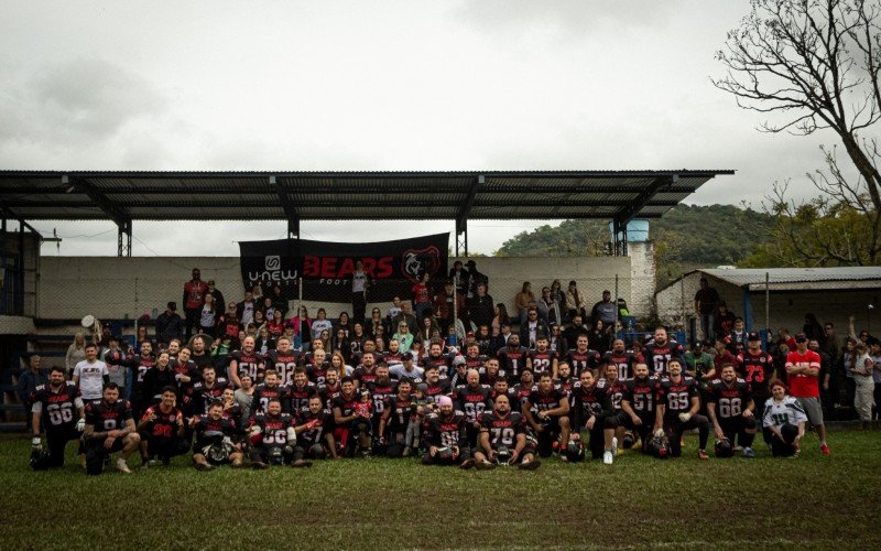 Bears Football comemora a vitória sobre o Gravataí Spartans | abc+