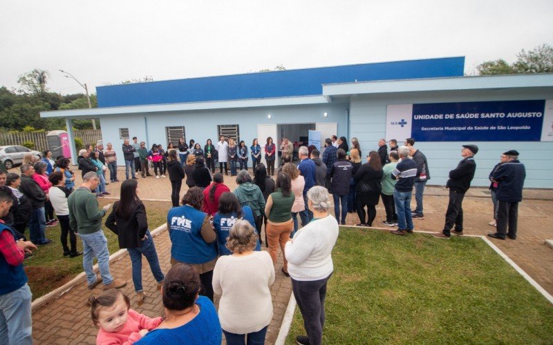 UBS Santo Augusto é oficialmente inaugurada no bairro Scharlau