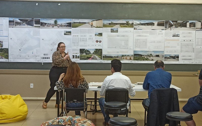 Aula do curso Arquitetura e Urbanismo