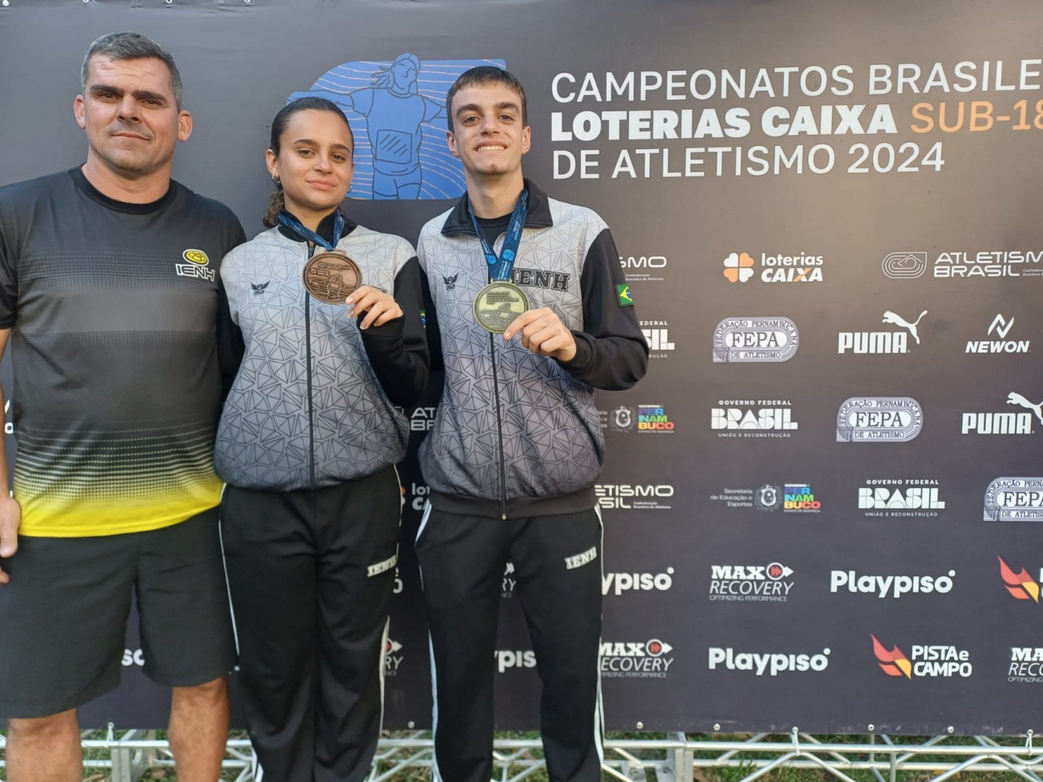 IENH se destaca no Campeonato Brasileiro de Atletismo sub-18