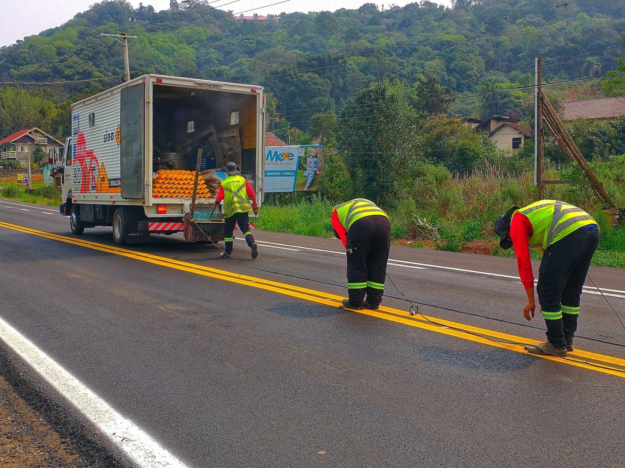 RS-235 recebe obras de sinalização em Nova Petrópolis; saiba mais