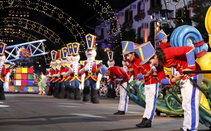 Grande Desfile de Natal no Centro, em 2013