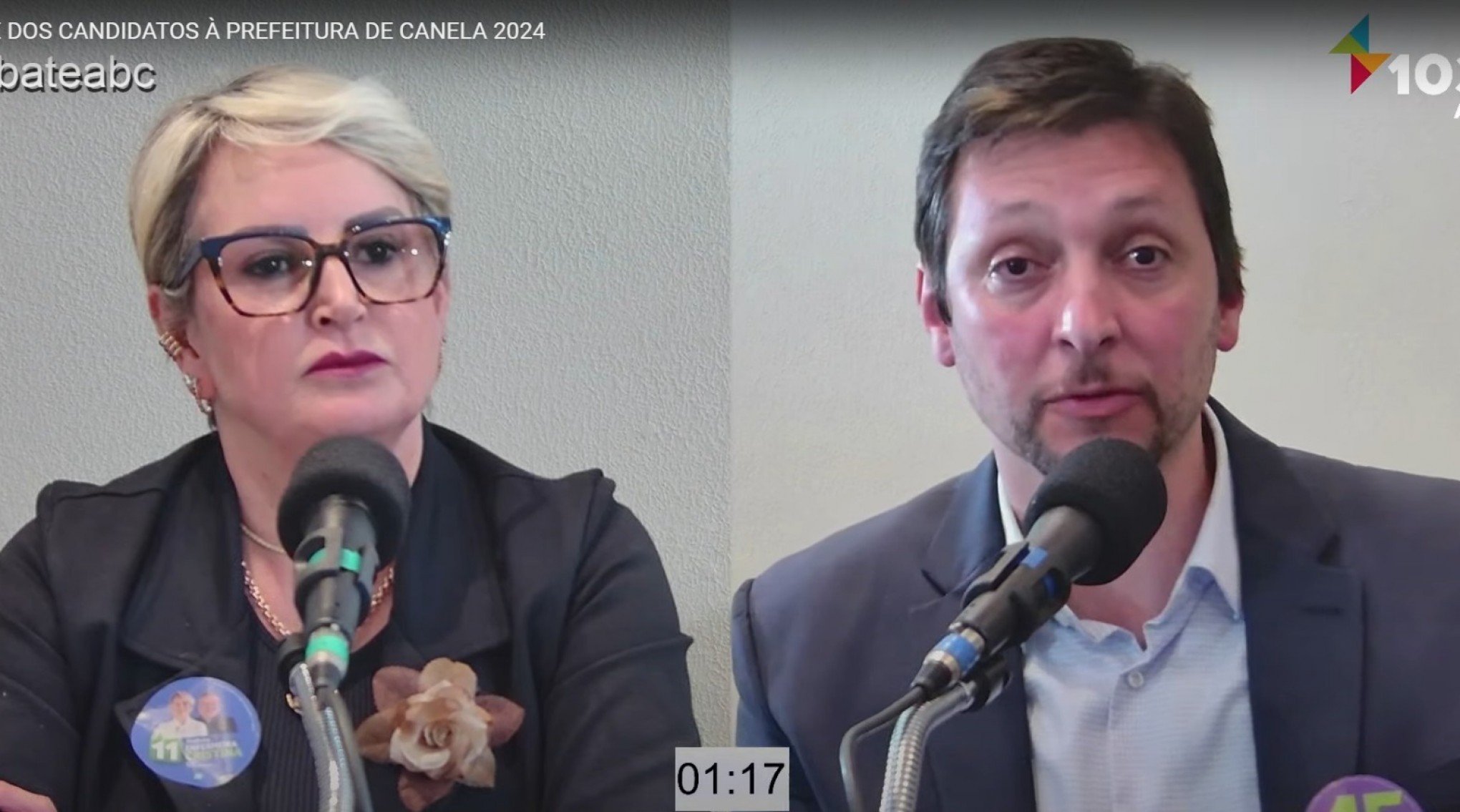 VÍDEO: Enfermeira Cristina no debate dos candidatos à Prefeitura de Canela