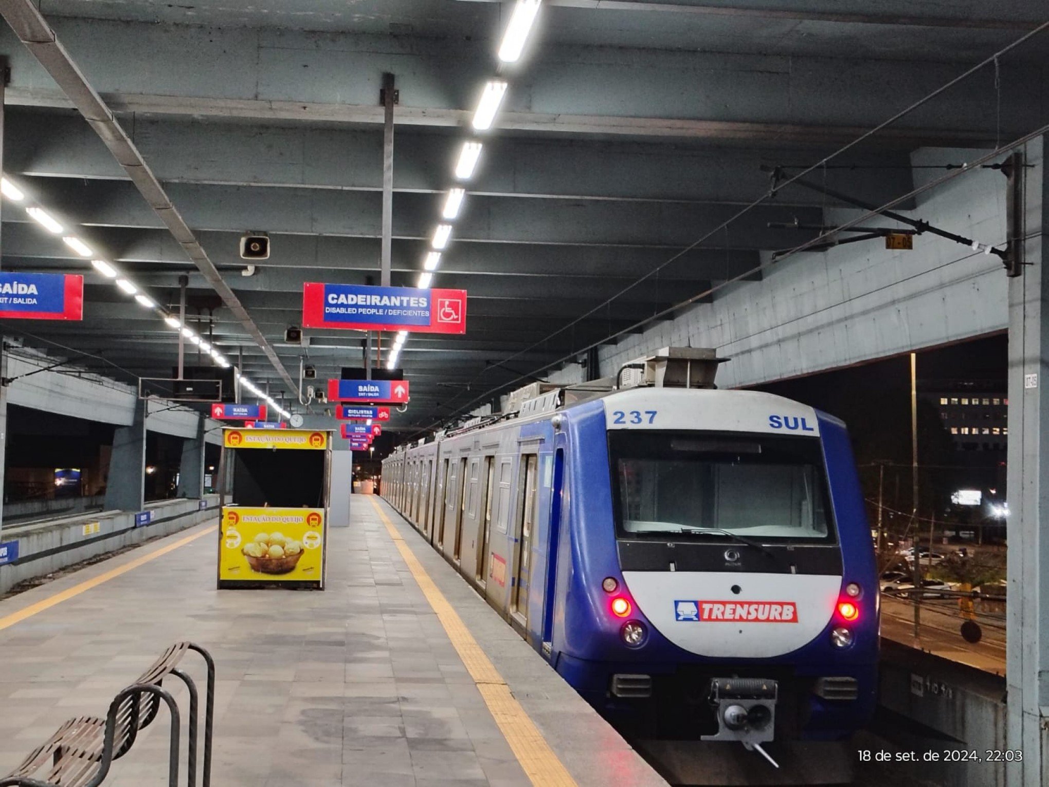 TRENSURB: Veja como foram os testes para retomada das viagens até Porto Alegre