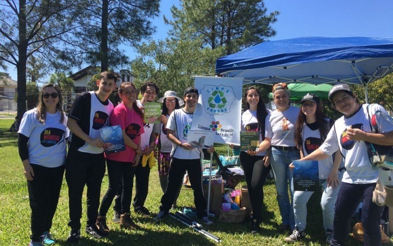 Ação do Dia Mundial da Limpeza estará recolhendo recicláveis neste sábado (21) no Parque Getúlio Vargas