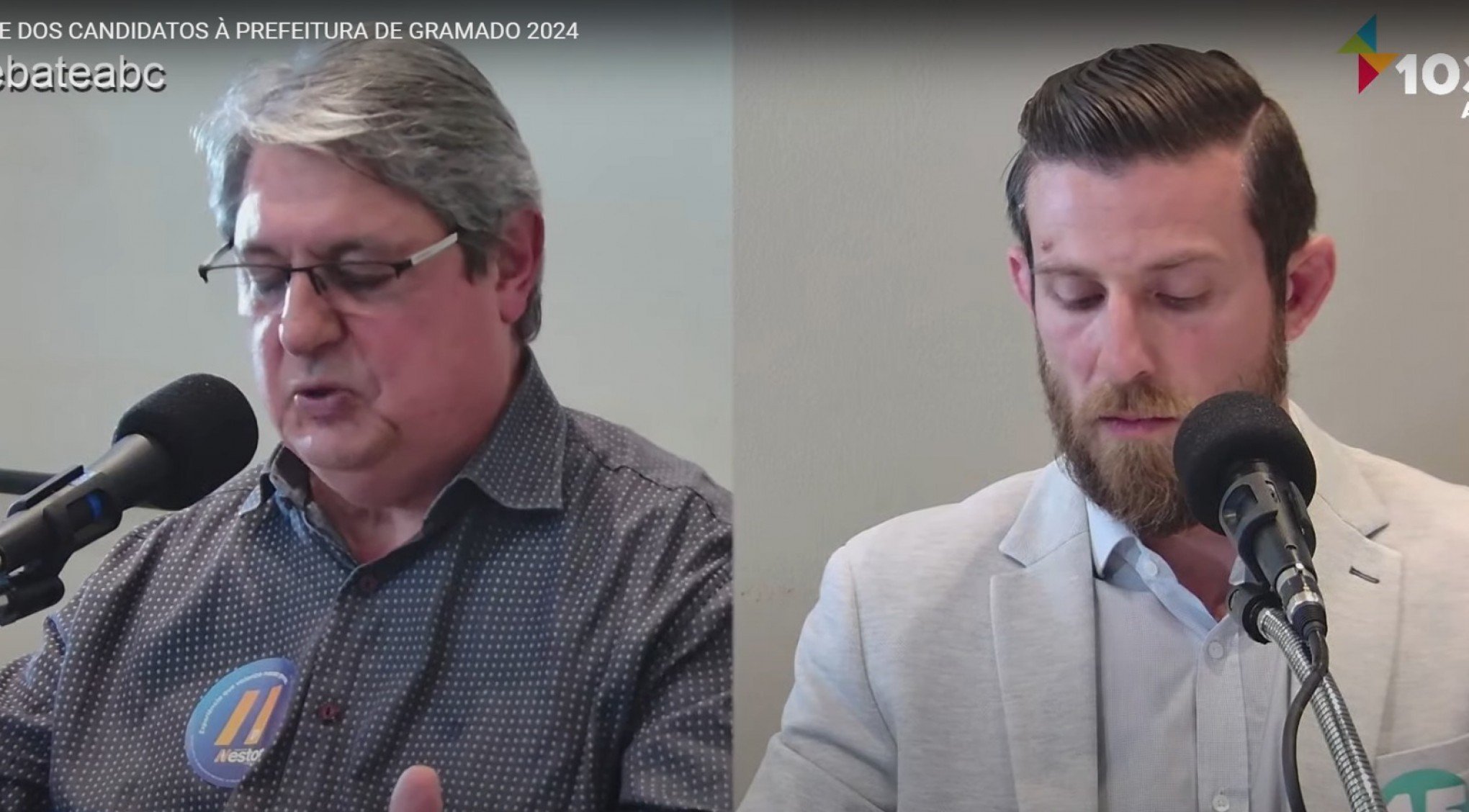 VÍDEO: Nestor Tissot no debate dos candidatos à Prefeitura de Gramado