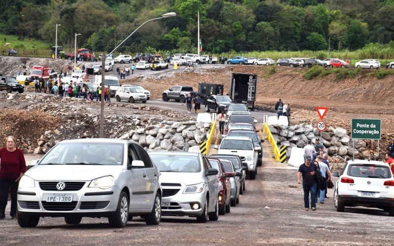 Ponte foi inaugurada neste feriado de 20 de Setembro