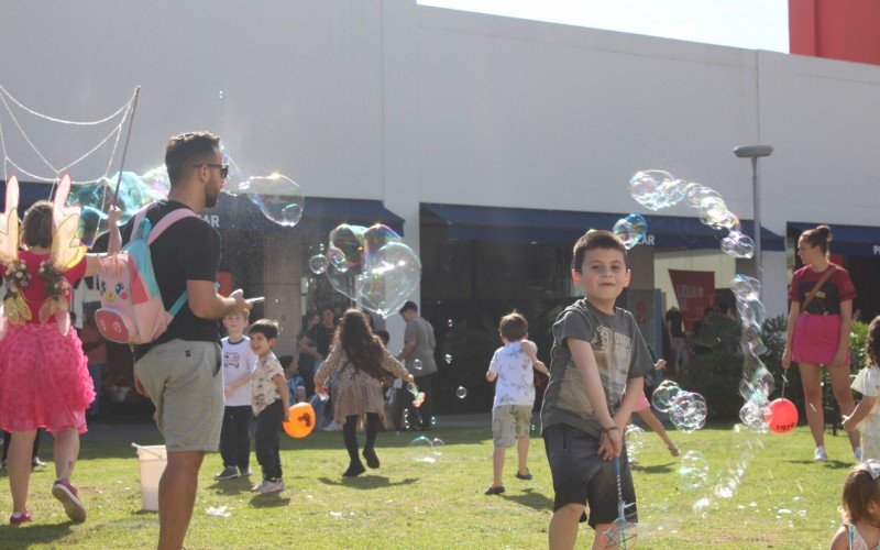 Ação ocorre no no Jardim do IFashion Outlet, em Novo Hamburgo