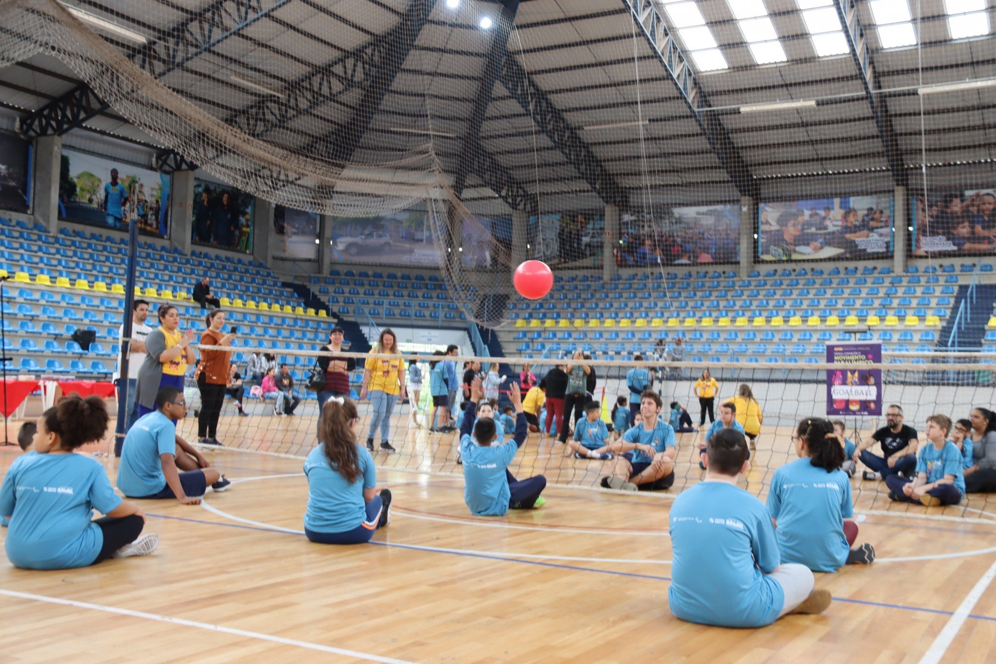 Festival Paralímpico promove vivência esportiva para estudantes em Campo Bom