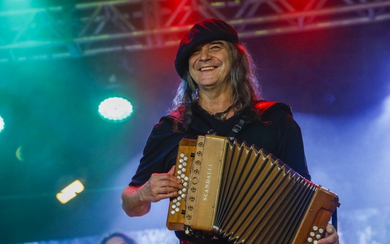 Renato Borghetti no Festival Gaúchos, em Gramado