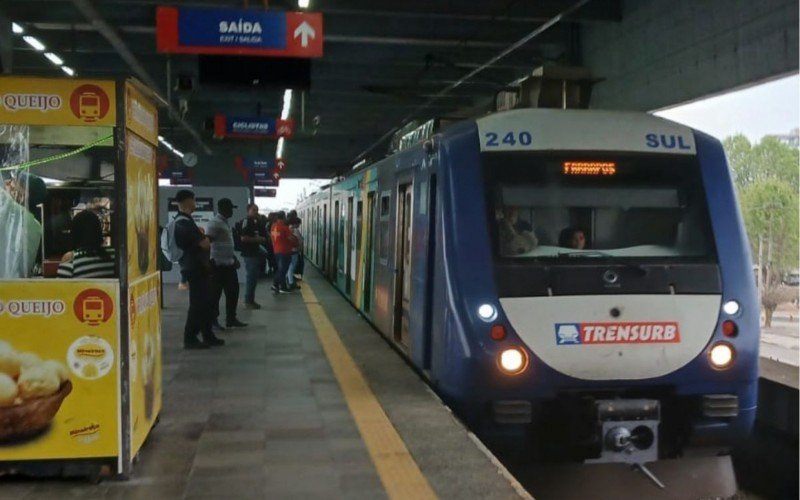 TRENSURB: Tumulto marca primeiro dia útil com operação de trens em Porto Alegre | abc+