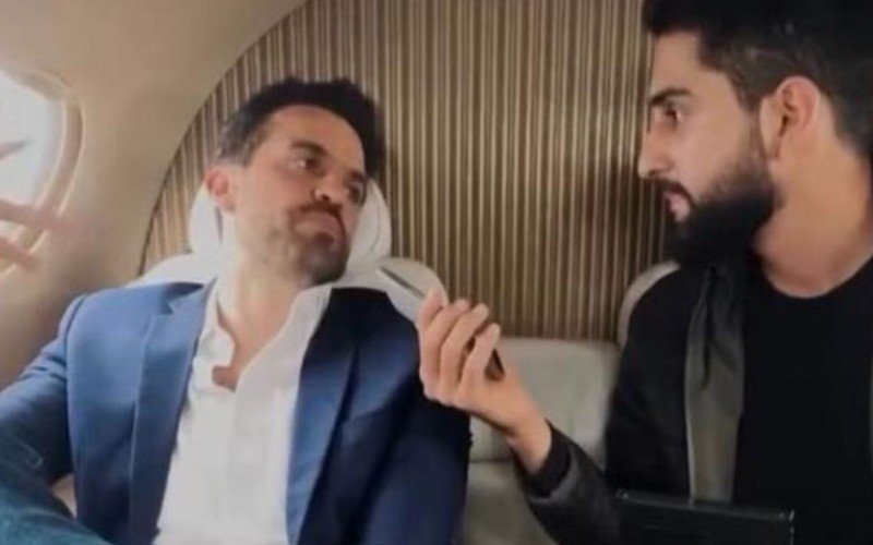 produtor Nahuel Gomez Medina, assessor de Pablo Marçal, agrediu o publicitário Duda Lima com um soco | abc+