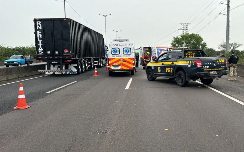 Morte por atropelamento na BR-448, em Canoas