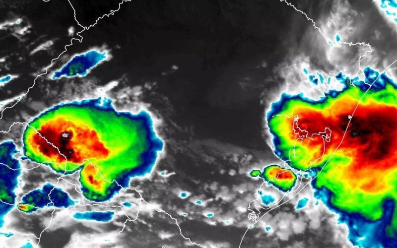 Instabilidade sobre o RS na madrugada desta terça-feira (24) | abc+