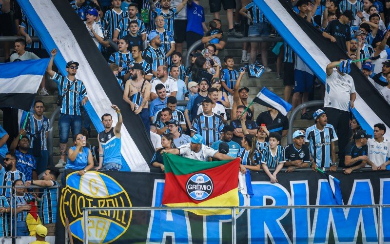 Torcida gremista na partida entre Grêmio e Flamengo | abc+