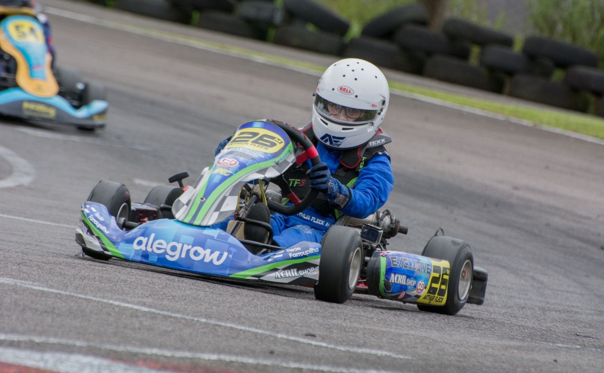 Piloto Arthur Fleck é vice-campeão gaúcho de kart