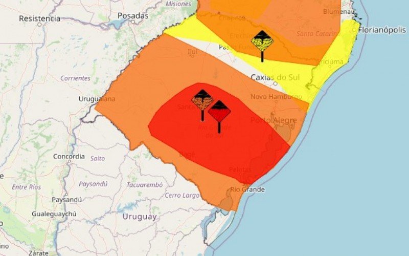 RS tem novos alertas para risco de temporais | abc+