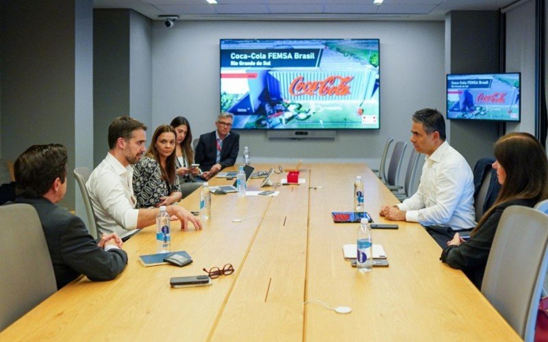 Reunião entre Coca-cola FEMSA e governo do RS | abc+