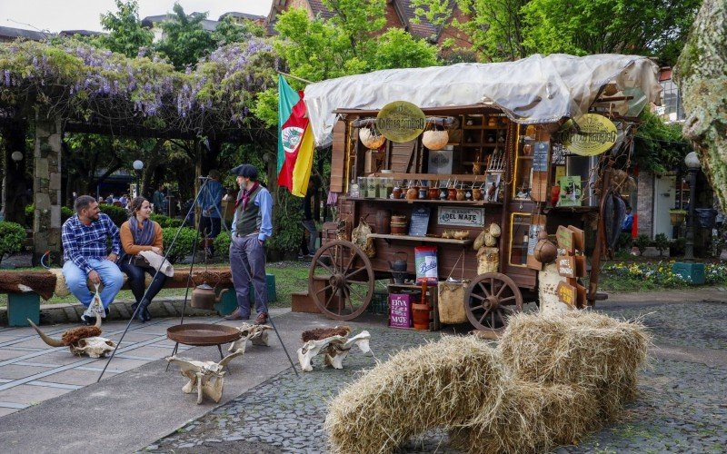 História do gaúcho pode ser conhecida na Praça Major