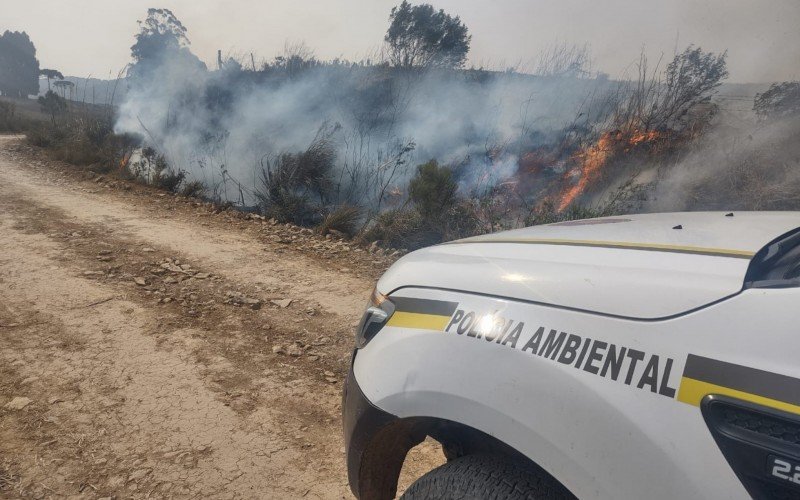 Patram realiza operações contra fogo em campos nativos 