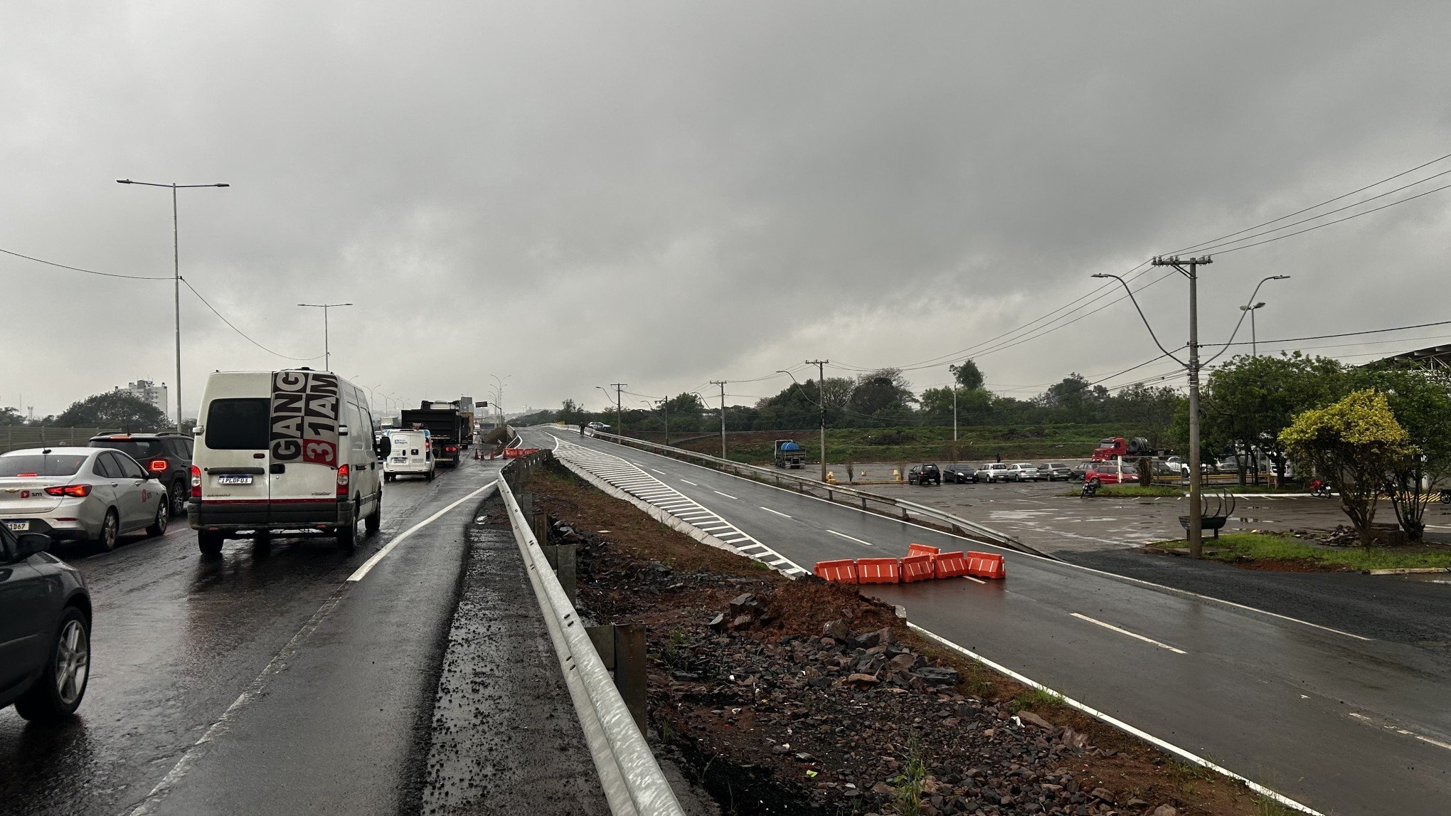 BR-116: Obras continuam mesmo após liberação de novas pontes sobre o Rio dos Sinos; entenda