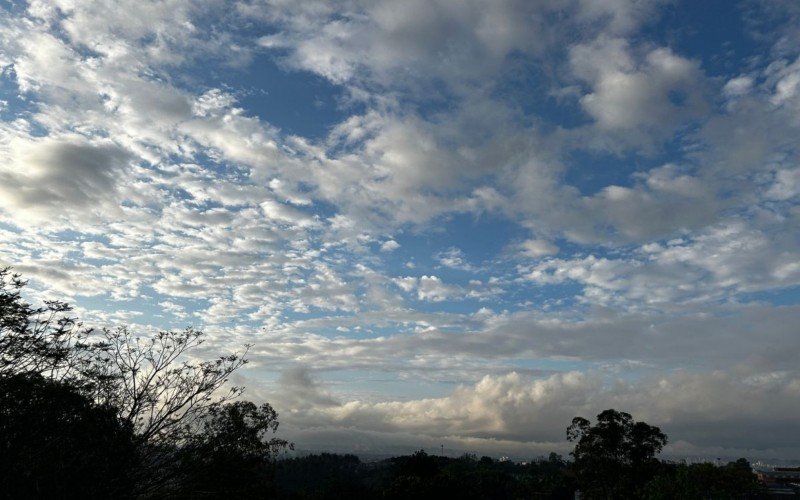 Sexta-feira amanhece com sol entre muitas nuvens em Novo Hamburgo | abc+