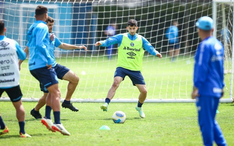 Villasanti, autor do gol gremista na derrota para o Criciúma, estará em campo diante do Botafogo | abc+